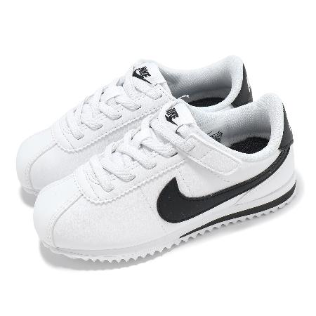 Nike 童鞋 Cortez Easyon PS 白 黑 中童 小朋友 阿甘鞋 休閒鞋 親子鞋 DM0951-108