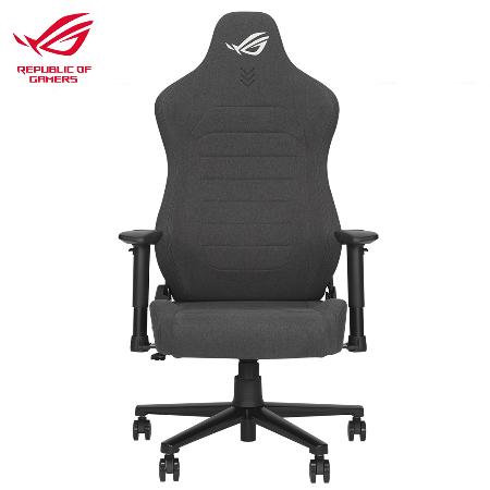 【ASUS 華碩】ROG SL201 Aethon Fabric 耐磨貓抓布料電競椅