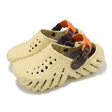 Crocs 洞洞鞋 Echo Clog K 中童 芝麻色 小朋友 波波小克駱格 涼拖鞋 休閒鞋 卡駱馳 2081900HX