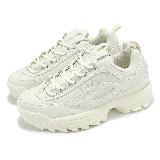 Fila 休閒鞋 Disruptor LL 1998 男鞋 女鞋 米白 厚底 增高 鋸齒底 老爹鞋 4C608Y920
