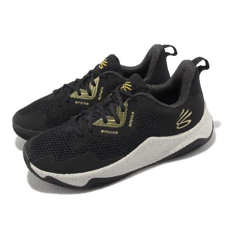 Under Armour 籃球鞋 Curry HOVR Splash 3 AP 男鞋 黑 金 UA 3026275001