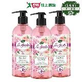 土耳其dalan 法國香氛植萃精油沐浴露-牡丹玫瑰 500ml 3入組【愛買】