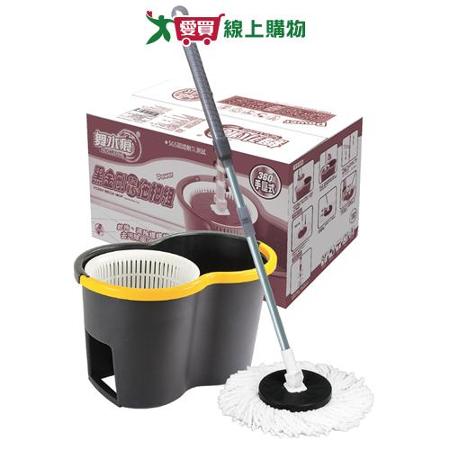 舞水痕 黑金鋼手壓旋轉拖(1布)