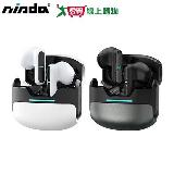 NISDA TG11真無線ENC智慧降噪藍芽耳機(黑/白)【愛買】