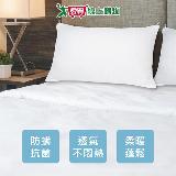 La Elite 防蟎抗菌水洗枕 45x75cm 可水洗 抗菌 透氣 蓬鬆 柔軟 枕頭 枕【愛買】