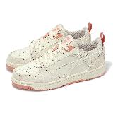 Puma 休閒鞋 Rebound V6 Low Coquette 女鞋 米白 粉 低筒 皮革 復古 愛心 39756701