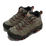 Merrell 戶外鞋 Moab 3 Mid GTX 女鞋 棕 防水 登山鞋 ML036310