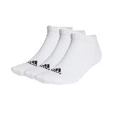 【adidas 愛迪達】基本款短襪 C SPW LOW 3P 兒童 - HT3434