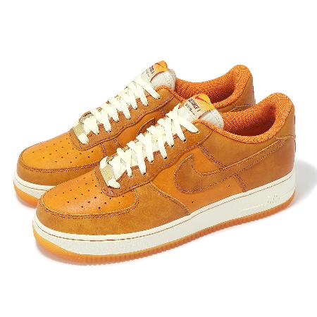 Nike 休閒鞋 Air Force 1 07 LV8 Since 1982 男鞋 橘棕 復古 AF1 HQ3639-720