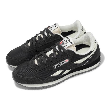 Reebok 休閒鞋 Classic AZ 女鞋 黑 米白 麂皮 尼龍 拼接 復古 100208831