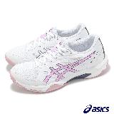 Asics 排球鞋 GEL-Rocket 11 女鞋 白 紫 緩衝 室內運動 羽排鞋 亞瑟士 1072A093105
