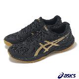 asics 排球鞋 upcourt 6 男鞋 黑金 膠底 入門款 室內運動 羽排鞋 亞瑟士 1071a104002