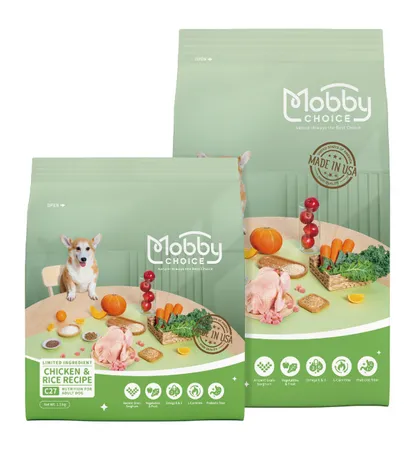 莫比 Mobby 狗飼料 C27 雞肉米成犬 3kg 成犬 幼母犬 幼犬 低卡 無穀 狗飼料 狗糧 雞肉 鮭魚 羊肉