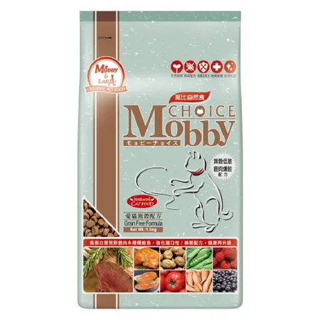 莫比 Mobby 貓飼料 無穀 鹿肉鮭魚 3kg 成貓 幼母貓 幼貓 挑嘴 低卡 無穀 全品項