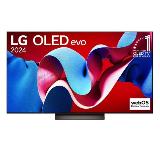 【LG 樂金】55吋OLED evo 4K AI 55吋語音物聯網顯示器(OLED55C4PTA) 贈壁掛安裝