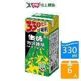 生活泡沫綠茶330mlx6【愛買】