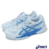 Asics 羽球鞋 Powerbreak FF 女鞋 藍 支撐 室內運動 羽排鞋 亞瑟士 1072A104400