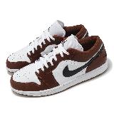 Nike 休閒鞋 Air Jordan 1 Low SE 男鞋 酒紅 黑 AJ1 Dark Pony HF3148-102