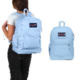 Jansport 後揹包 Cross Town Plus 粉嫩藍 15吋 減壓背帶 筆電包 雙肩包 揹包 包包 JS0A7ZNZ7G7