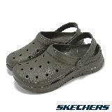Skechers 洞洞鞋 Arch Fit-Valiant 男鞋 綠 雙密度 支撐 親水 園丁鞋 涼拖鞋 243160OLV