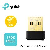 【TP-Link】Archer T3U Nano AC1300 MU-MIMO 超迷你型 USB 無線網絡卡