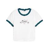 Puma 短袖 DOWNTOWN Graphic Baby Tee 女款 白藍 短版 合身 短T 62665402
