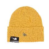 New Era 毛帽 Wide Cuff 芥末黃 針織 翻邊 冬季 保暖 帽子 NE60565448