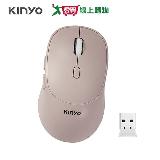 KINYO 藍芽無線雙模靜音滑鼠 GBM-1825【愛買】