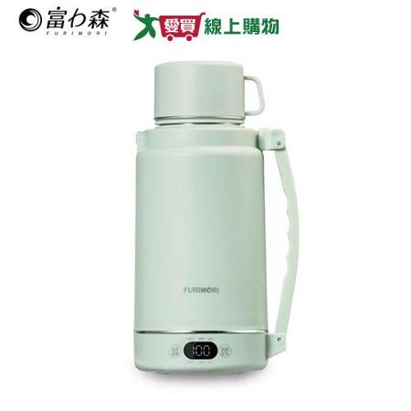富力森 1.2L全電壓側提把溫控電熱水杯 綠 FU-K1210A