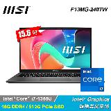 【MSI 微星】Modern 15 F13MG-240TW 15.6吋 商務筆電｜鉑光灰