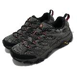 Merrell 登山鞋 Moab 3 GTX 2E 寬楦 防水 男鞋 灰 黑 郊山 戶外 越野 ML036263W