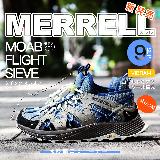 Merrell 水陸兩棲鞋 Moab Flight Sieve 男鞋 藍灰色 溯溪 戶外 運動鞋 ML067100
