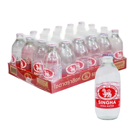 泰國 SINGHA 氣泡礦泉水-玻璃瓶裝 325MLx24 