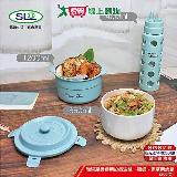 SL 陶瓷玻璃禮盒組(餐盒+隨身杯) 臺灣製 R-3100+R-3200【愛買】