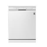 【LG 樂金】14人份 QuadWash™ 四方洗蒸氣洗碗機｜雲朵白 DFB533FW