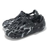 Merrell 涼拖鞋 Hydro Moc 男鞋 黑 白 大理石紋 輕量 異形鞋 水陸兩棲鞋 溯溪鞋 戶外鞋 ML003849