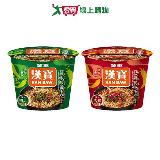金車漢寶牛肉風味麵系列(藤椒酸菜/勁麻雙椒)(111-114g/碗)【愛買】