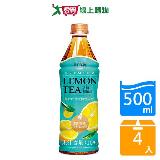 茉莉茶園香檸琥珀紅500mlx4【愛買】