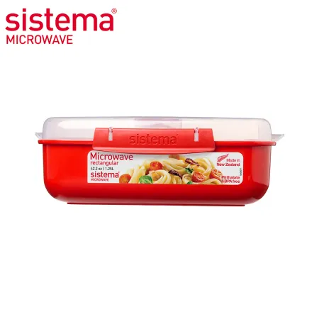 SISTEMA MICROWAVE 可微波保鮮盒長形1.25L