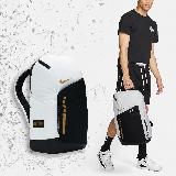 Nike 後揹包 Hoops Elite 白 黑 金 男女款 大容量 包包 運動包 DX9786-100