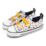 Converse 童鞋 Chuck Taylor All Star 2V 小童 白 學步鞋 魔鬼氈 鉛筆 帆布鞋 A07219C