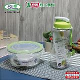 SL 玻璃禮盒組(碗700ml+杯500ml) 臺灣製 R-100-1+R-300【愛買】