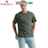 Montagut夢特嬌 100%棉圓領短袖衫 M-XL 純棉 吸汗 透氣 柔軟 排汗 上衣 【愛買】