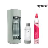 【mysoda】Glassy氣泡水機-雲杉綠 GL004-GG