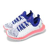 Under Armour 慢跑鞋 Flow Velociti SE 女鞋 白 藍 緩衝 運動鞋 UA 3024017105