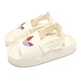 adidas 涼鞋 adiFom Adilette C 中童 米白 魔鬼氈 可拆式 緩衝 小朋友 休閒鞋 愛迪達 JP5525