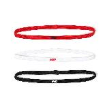 Nike 髮帶 Elastic 黑 白 紅 矽膠條 止滑 運動 健身 籃球 運動髮帶 頭帶 N100452908-3OS
