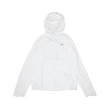 Puma 外套 Woven Running 女款 白 輕量 連帽外套 路跑 風衣 夾克 52798002