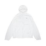 Puma 外套 Woven Running 男款 白 輕量 連帽外套 路跑 風衣 夾克 52798102