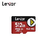 【Lexar 雷克沙】PLAY PRO A2 microSD 512G 記憶卡
